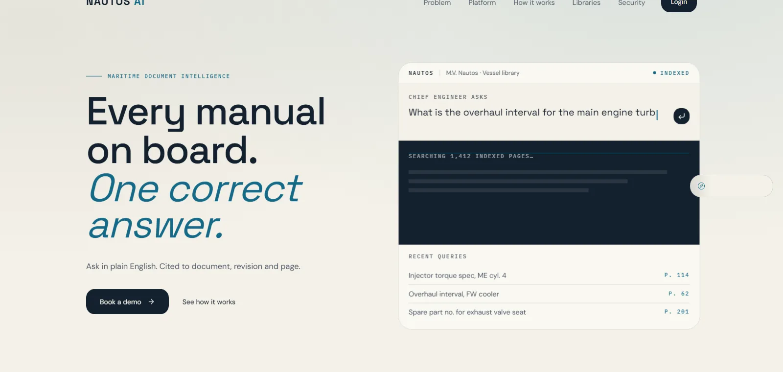 NAUTOS interface